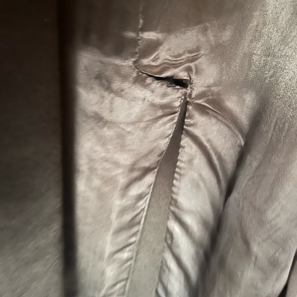 Continental Cashmere LTD NewYork Hand Tailored Duster Length Coat Med/LargeBrown - Picture 14 of 14